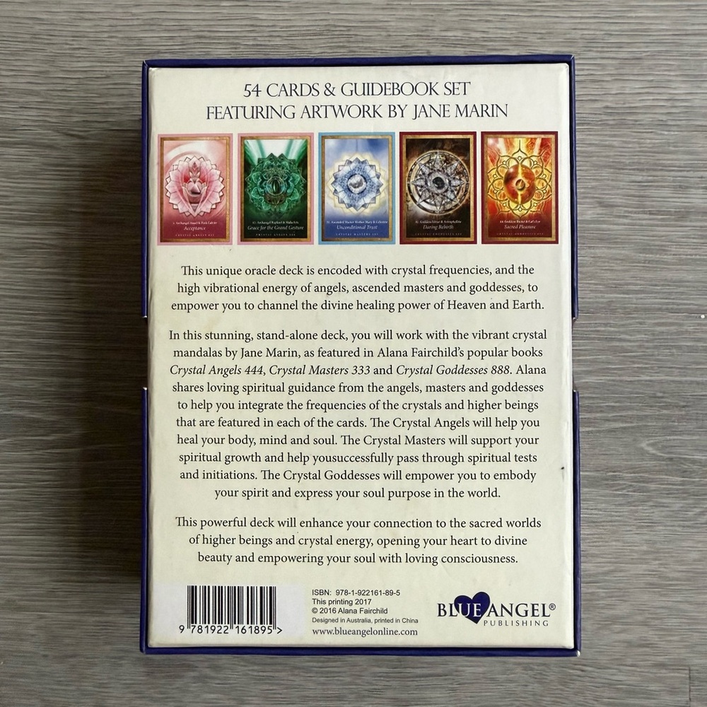 Crystal Mandala Oracle Deck - Picture 2 of 2